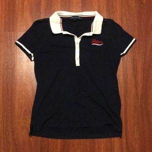 Tommy Hilfiger Collared Navy Tee